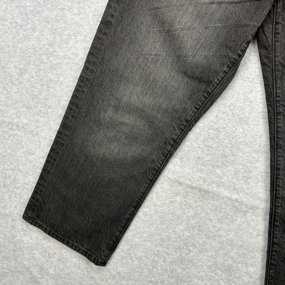 Sean John Jeans Mens 34x30 Black Denim Pants Garvey Y2K Loose Baggy Relaxed Wide - Picture 4 of 14